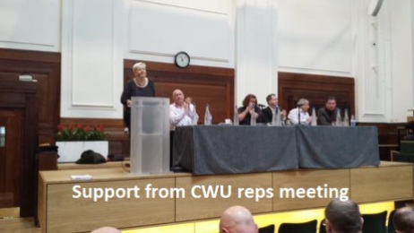 CWU reps meeting