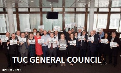 TUC general council NAMED