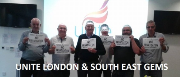 Unite london and regional gems industrial sector committee