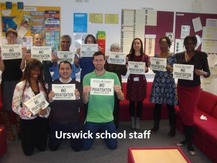 Urswick school staff